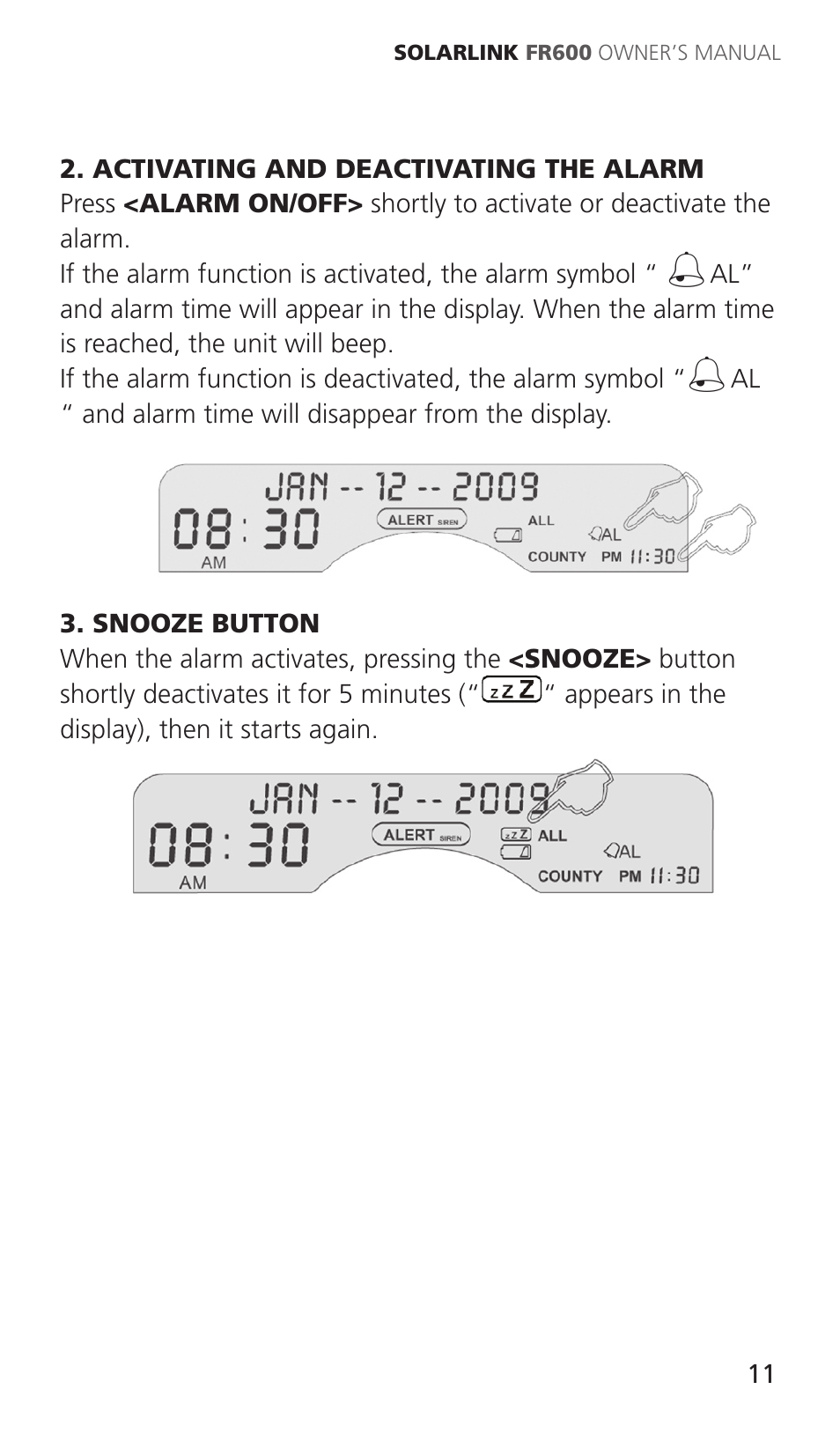 Eton Solarlink ARCFR600R User Manual | Page 11 / 68