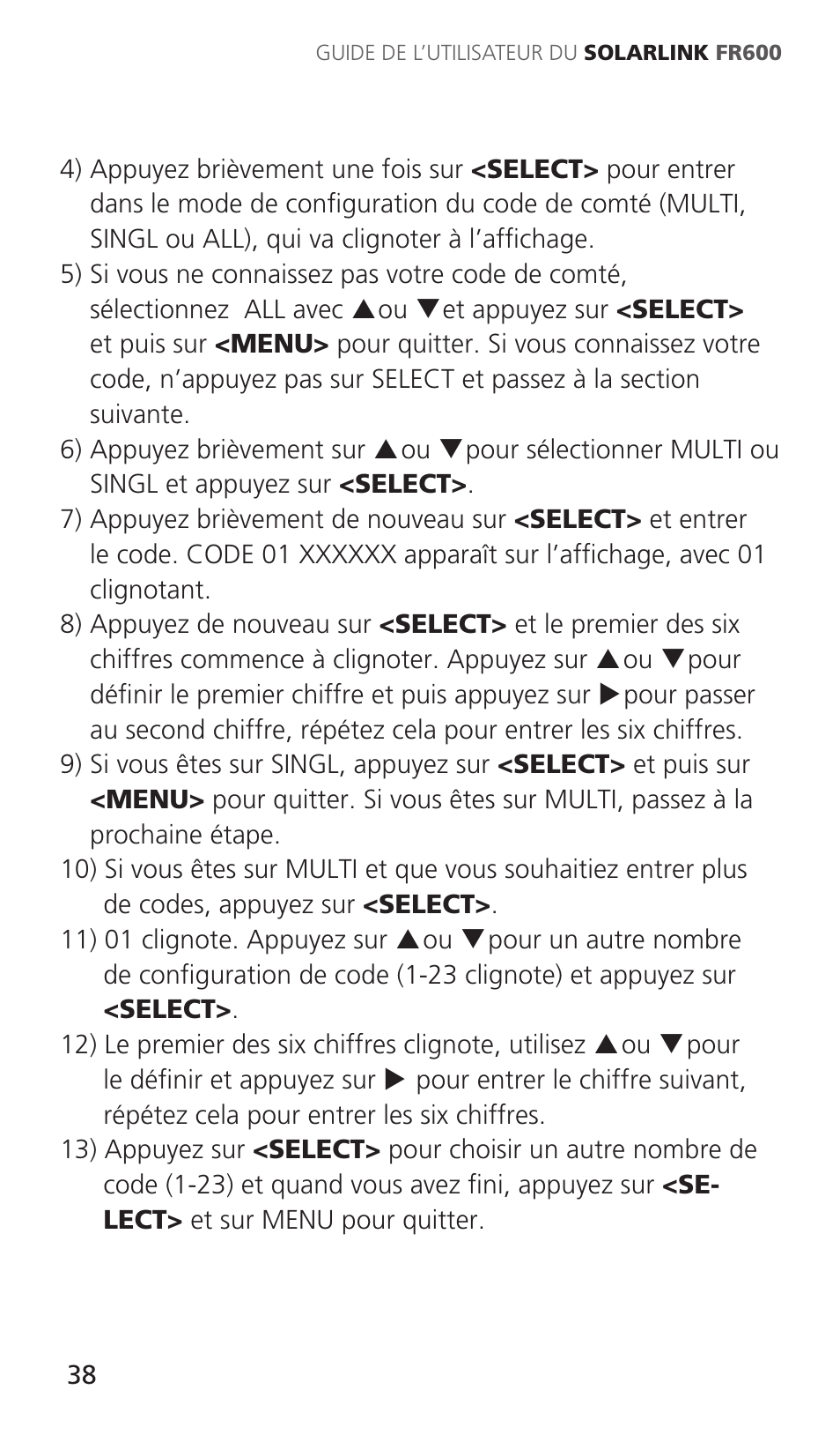 Eton Solarlink ARCFR600R User Manual | Page 38 / 68