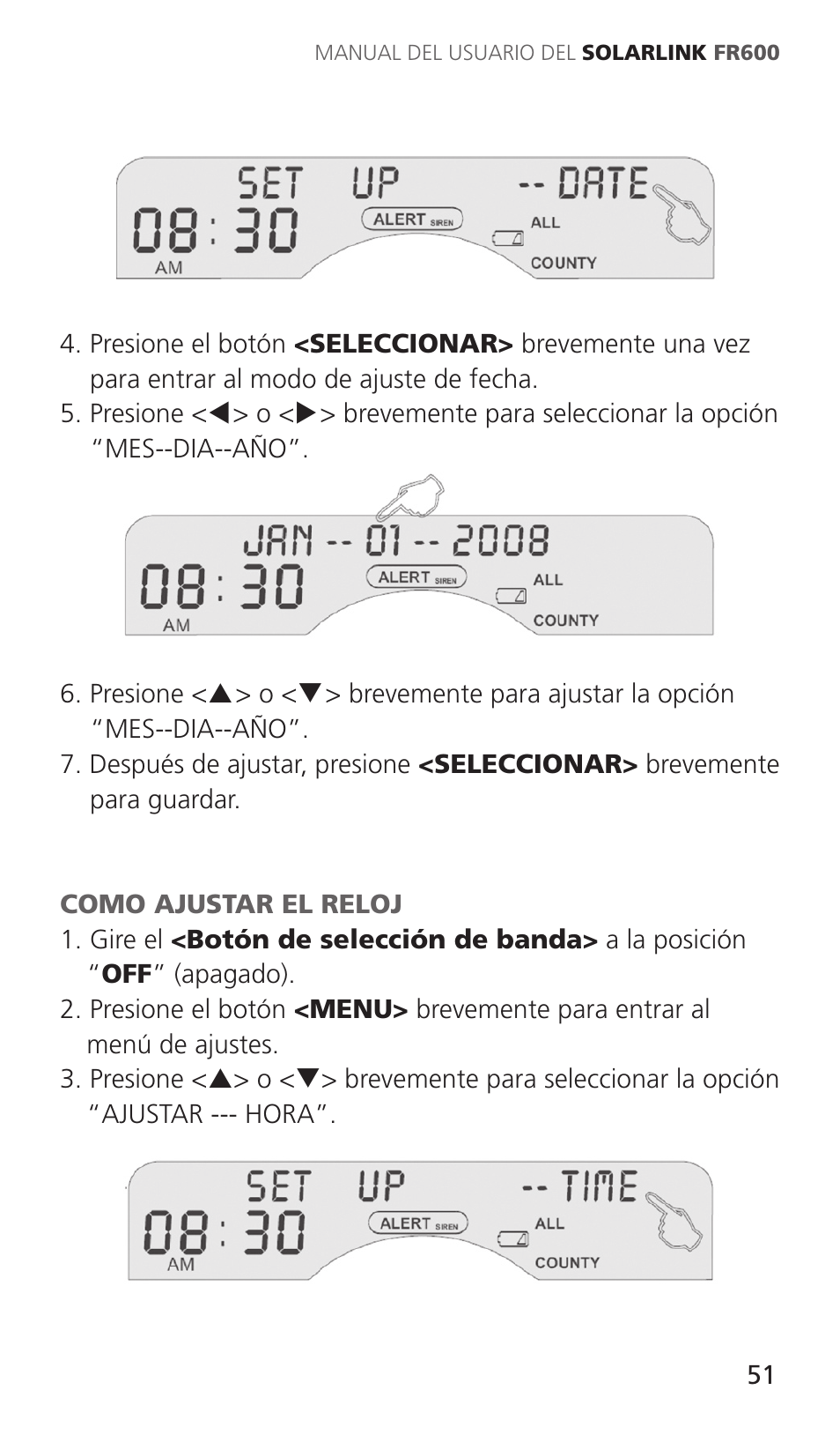 Eton Solarlink ARCFR600R User Manual | Page 51 / 68