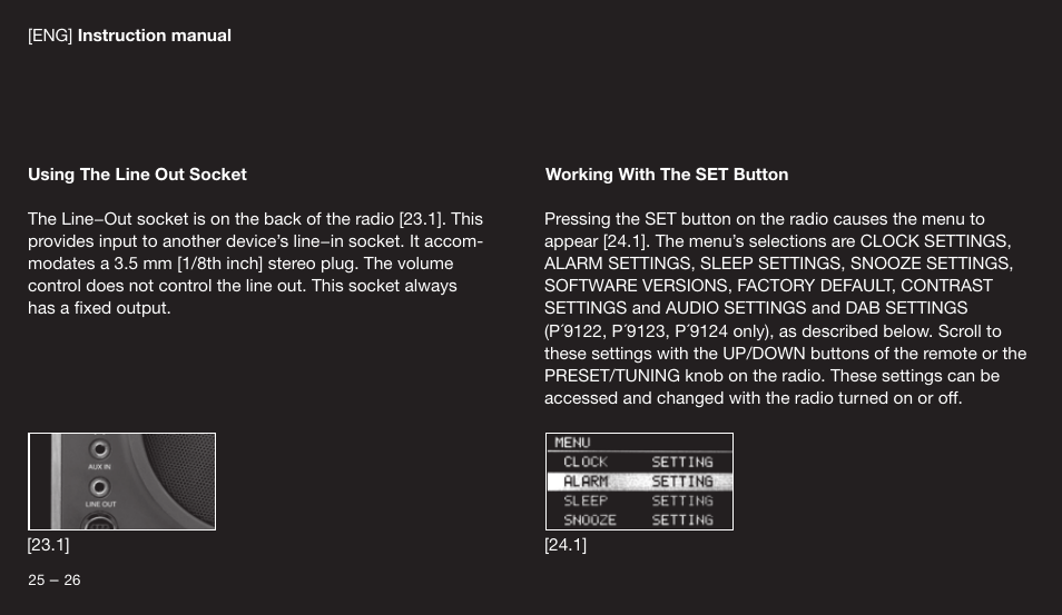 Eton 9120 User Manual | Page 26 / 192
