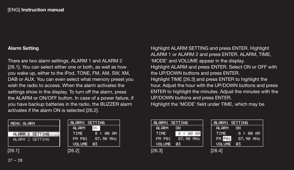 Eton 9120 User Manual | Page 28 / 192