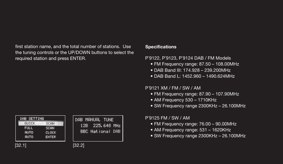 Eton 9120 User Manual | Page 35 / 192