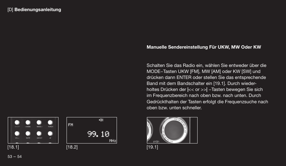 Eton 9120 User Manual | Page 54 / 192