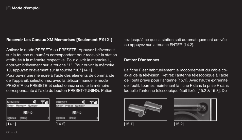 Eton 9120 User Manual | Page 86 / 192