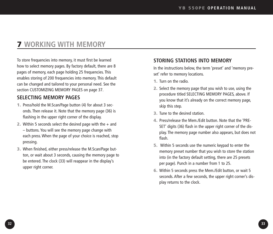 Eton YB550 User Manual | Page 17 / 81