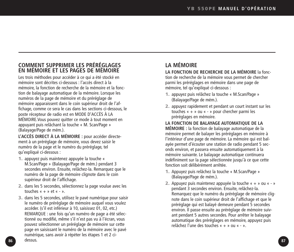 Eton YB550 User Manual | Page 44 / 81