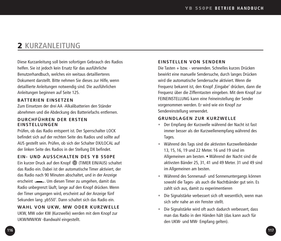 2kurzanleitung | Eton YB550 User Manual | Page 59 / 81