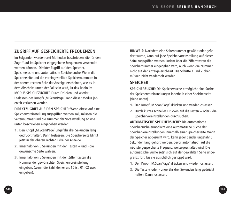 Eton YB550 User Manual | Page 71 / 81