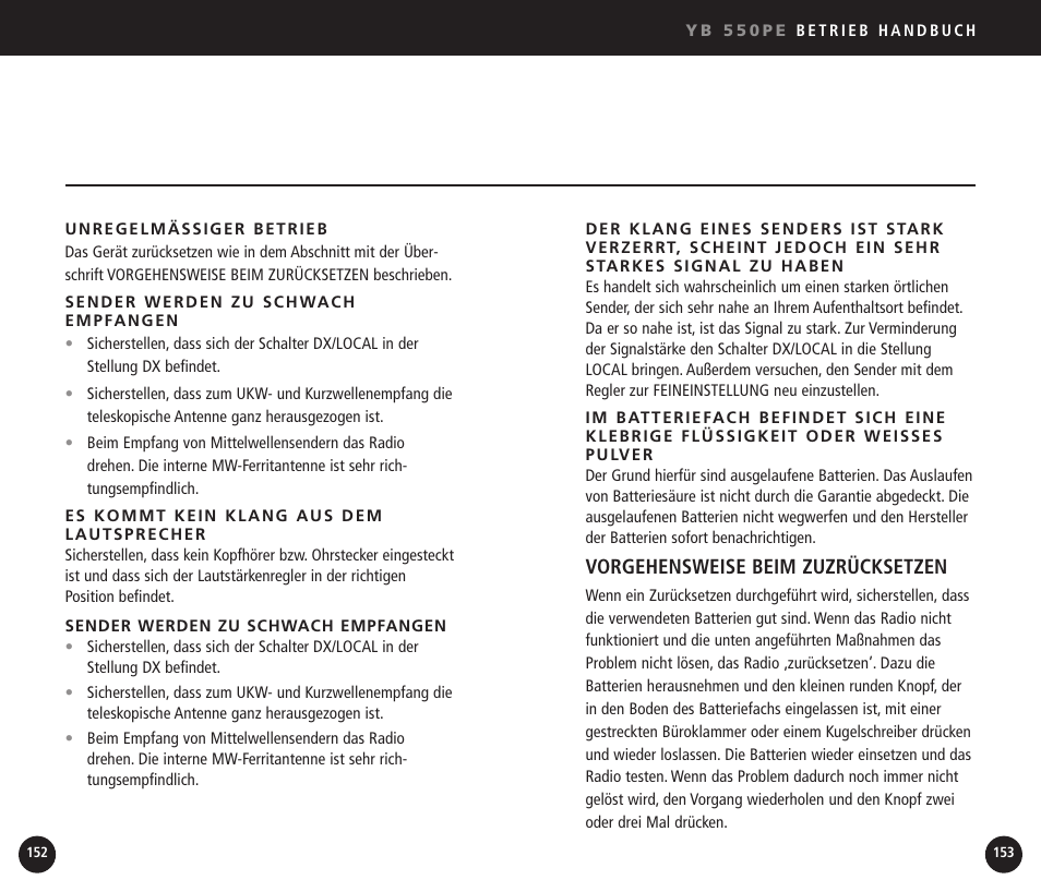 Eton YB550 User Manual | Page 77 / 81