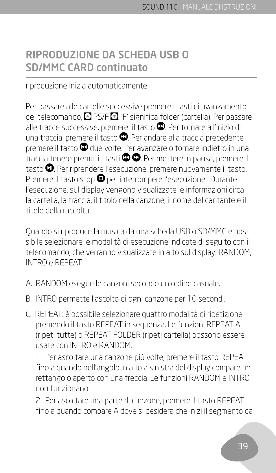 Eton SOUND 110 User Manual | Page 41 / 60