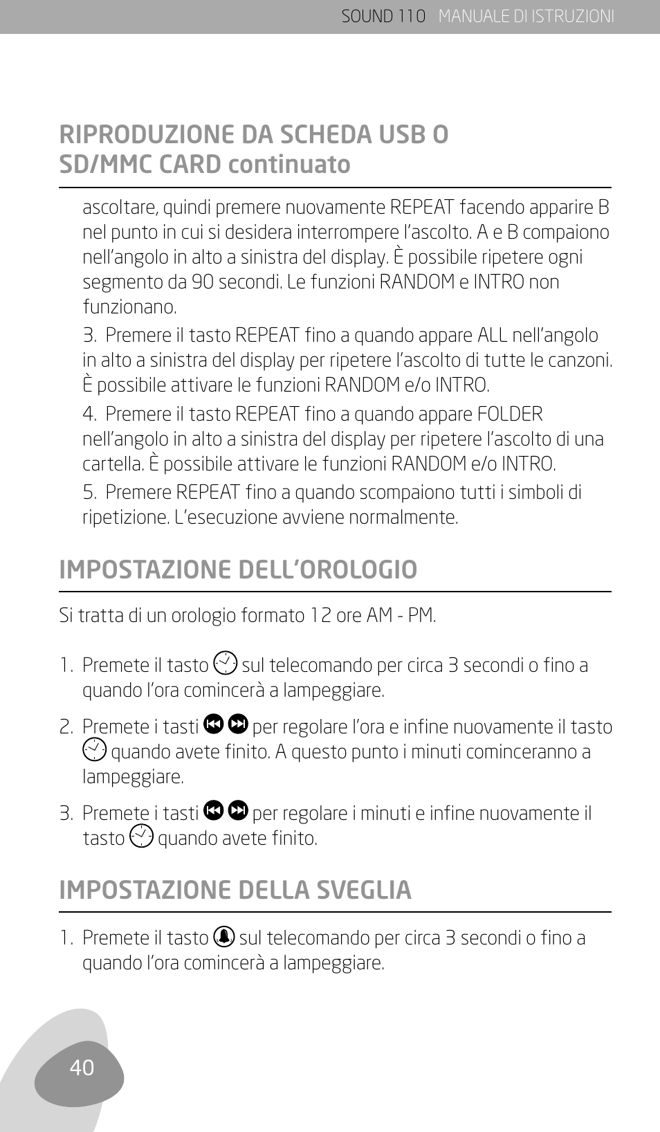 Eton SOUND 110 User Manual | Page 42 / 60