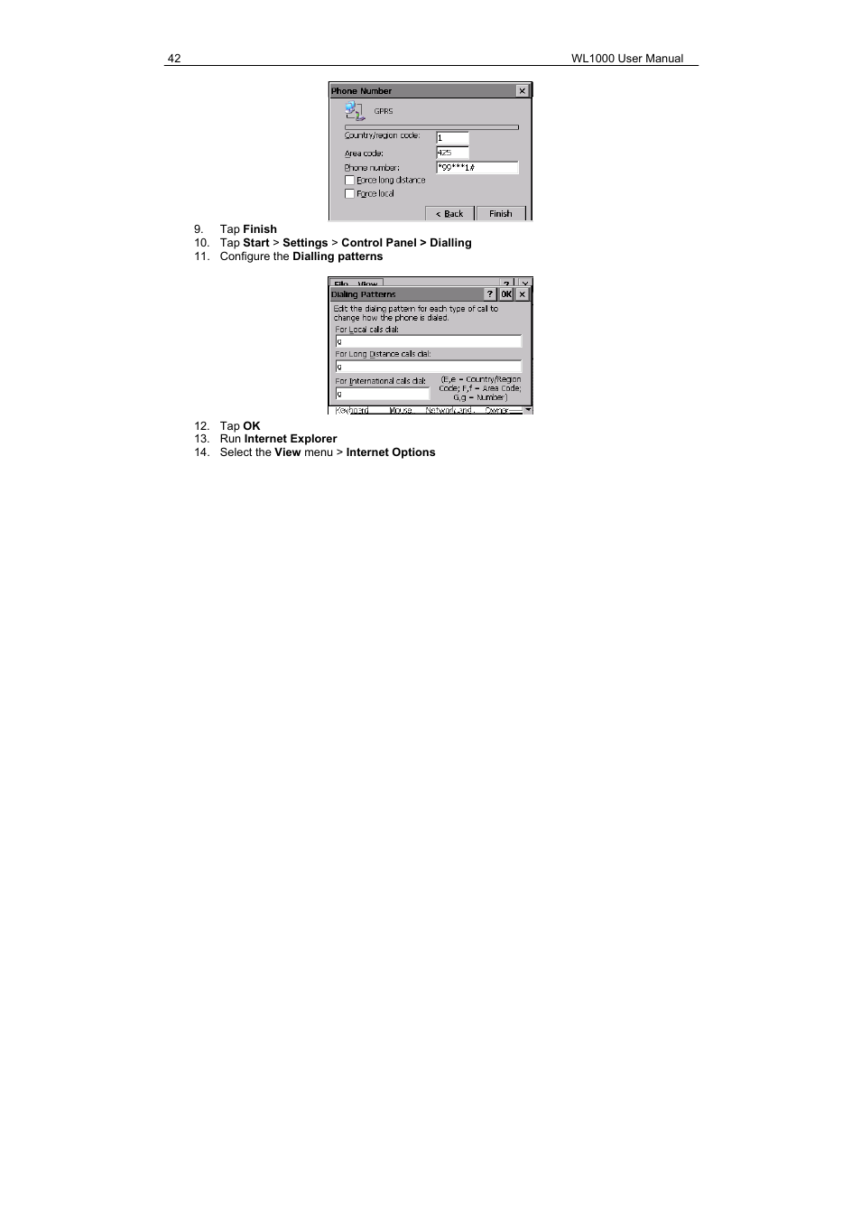 Eurotech Appliances WL1000 User Manual | Page 42 / 49