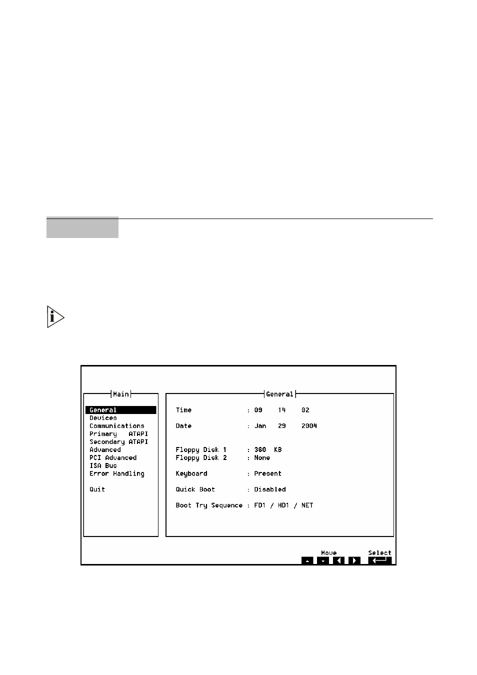 The set-up program, Chapter 4, Chapter 4 the set-up program | Eurotech Appliances CPU-1461 User Manual | Page 27 / 69
