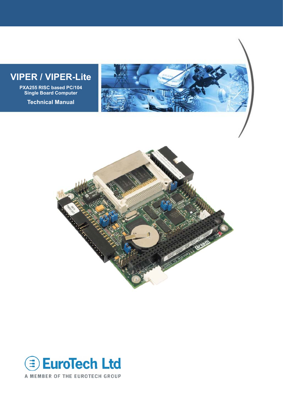 Eurotech Appliances VIPER / VIPER-LITE PXA255 User Manual | 111 pages