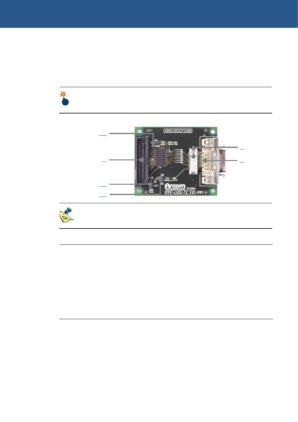 The section, 220h, Fpif | Lvds-tx details, 221h | Eurotech Appliances VIPER / VIPER-LITE PXA255 User Manual | Page 43 / 111