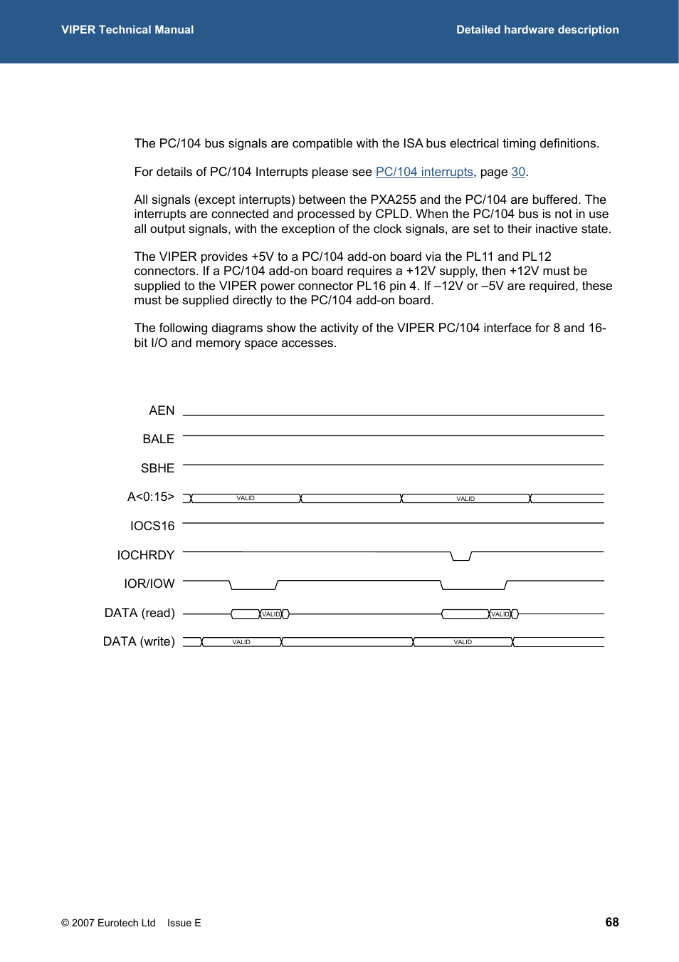 Eurotech Appliances VIPER / VIPER-LITE PXA255 User Manual | Page 68 / 111