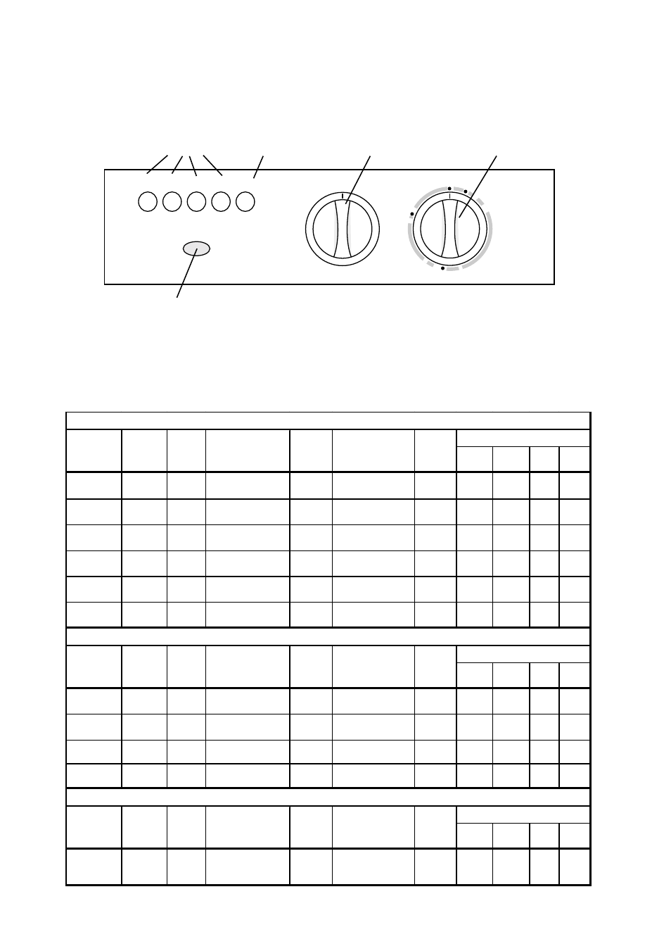 Quick reference guide, Washer programs | Eurotech Appliances EWF150 User Manual | Page 16 / 16