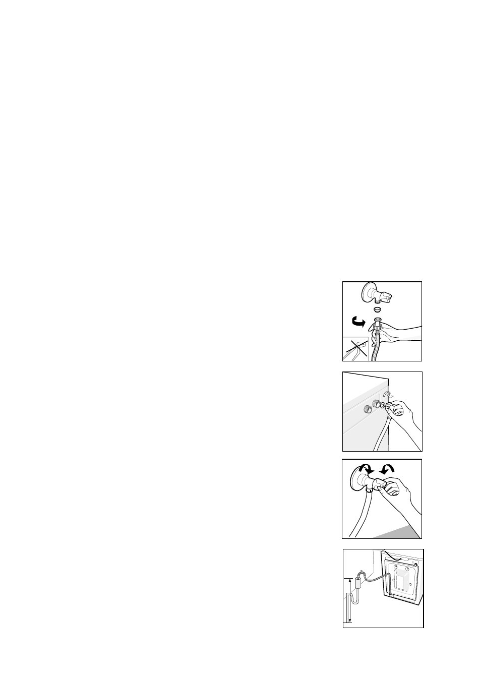 Electrical connection, Grounding instructions, Water supply connection | Eurotech Appliances EWF150 User Manual | Page 6 / 16