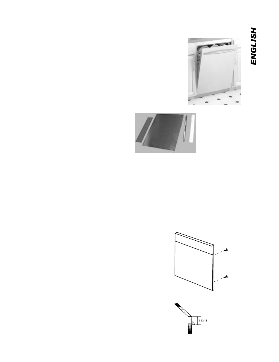 English | Eurotech Appliances EDW194E User Manual | Page 13 / 36