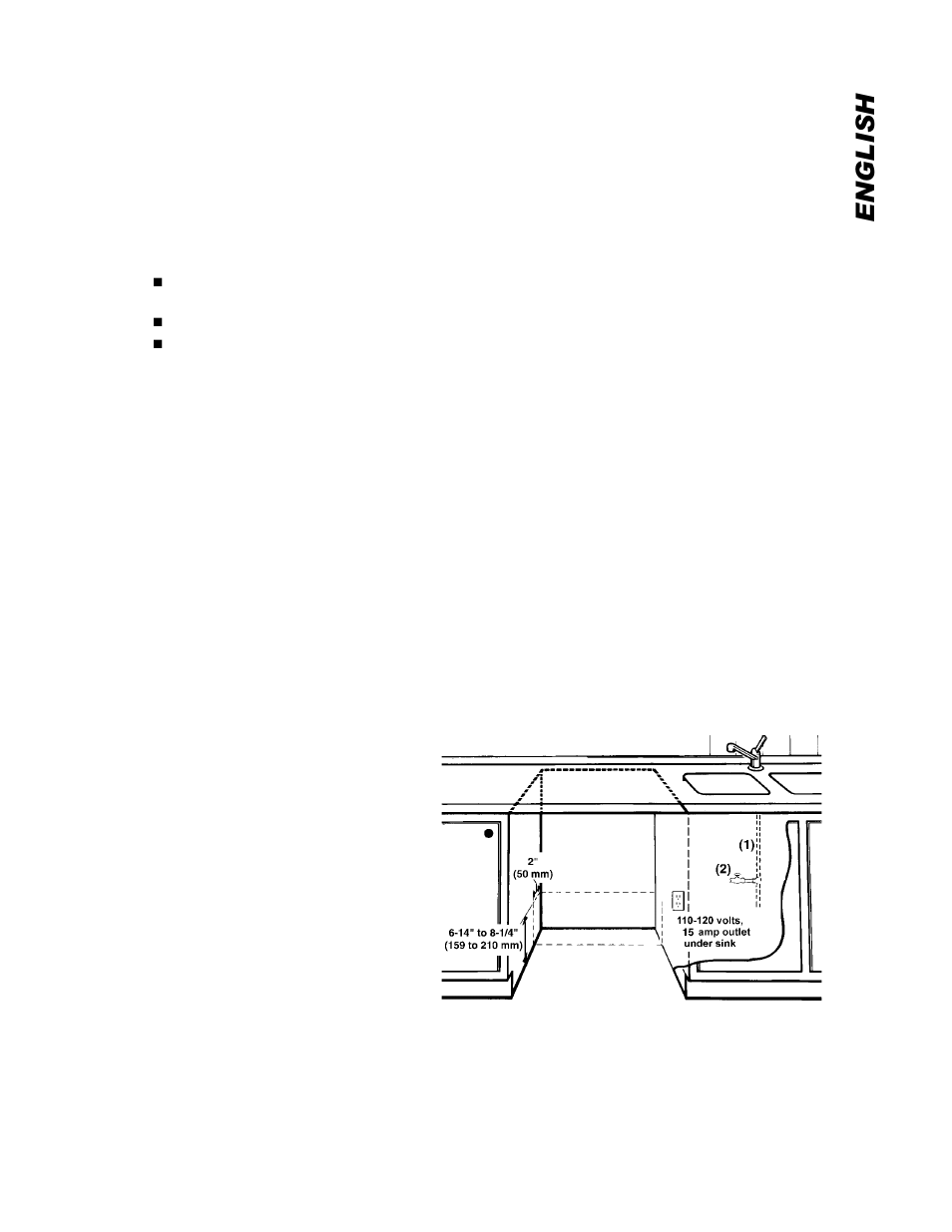 English | Eurotech Appliances EDW194E User Manual | Page 9 / 36