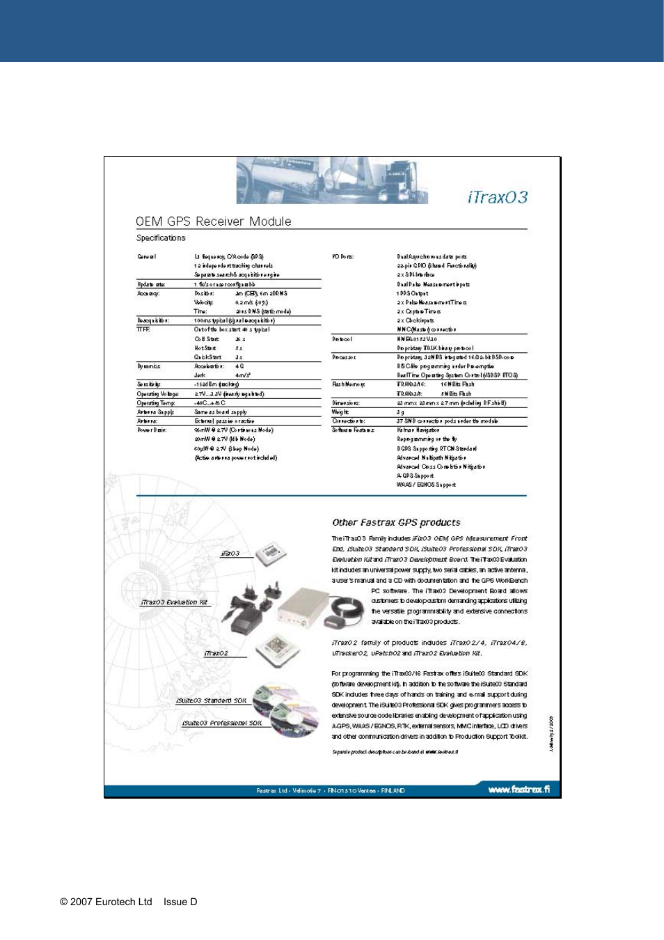 Eurotech Appliances ZEUS PXA270 User Manual | Page 109 / 136