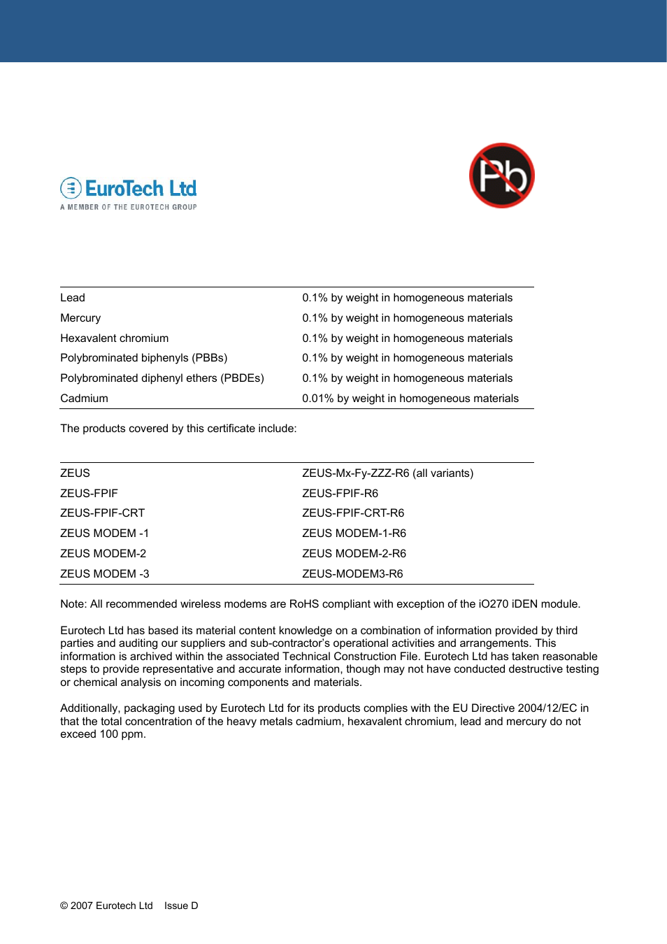 Eurotech Appliances ZEUS PXA270 User Manual | Page 132 / 136