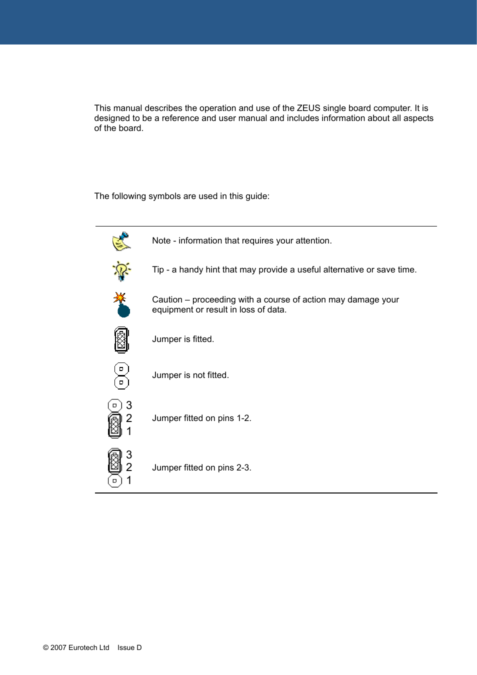 About this manual, Conventions | Eurotech Appliances ZEUS PXA270 User Manual | Page 14 / 136