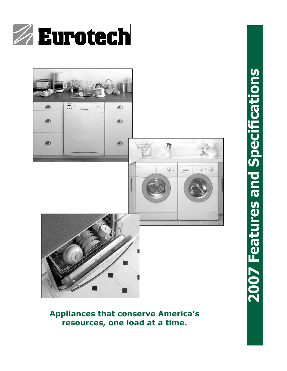 Eurotech Appliances EWF272EL User Manual | 36 pages