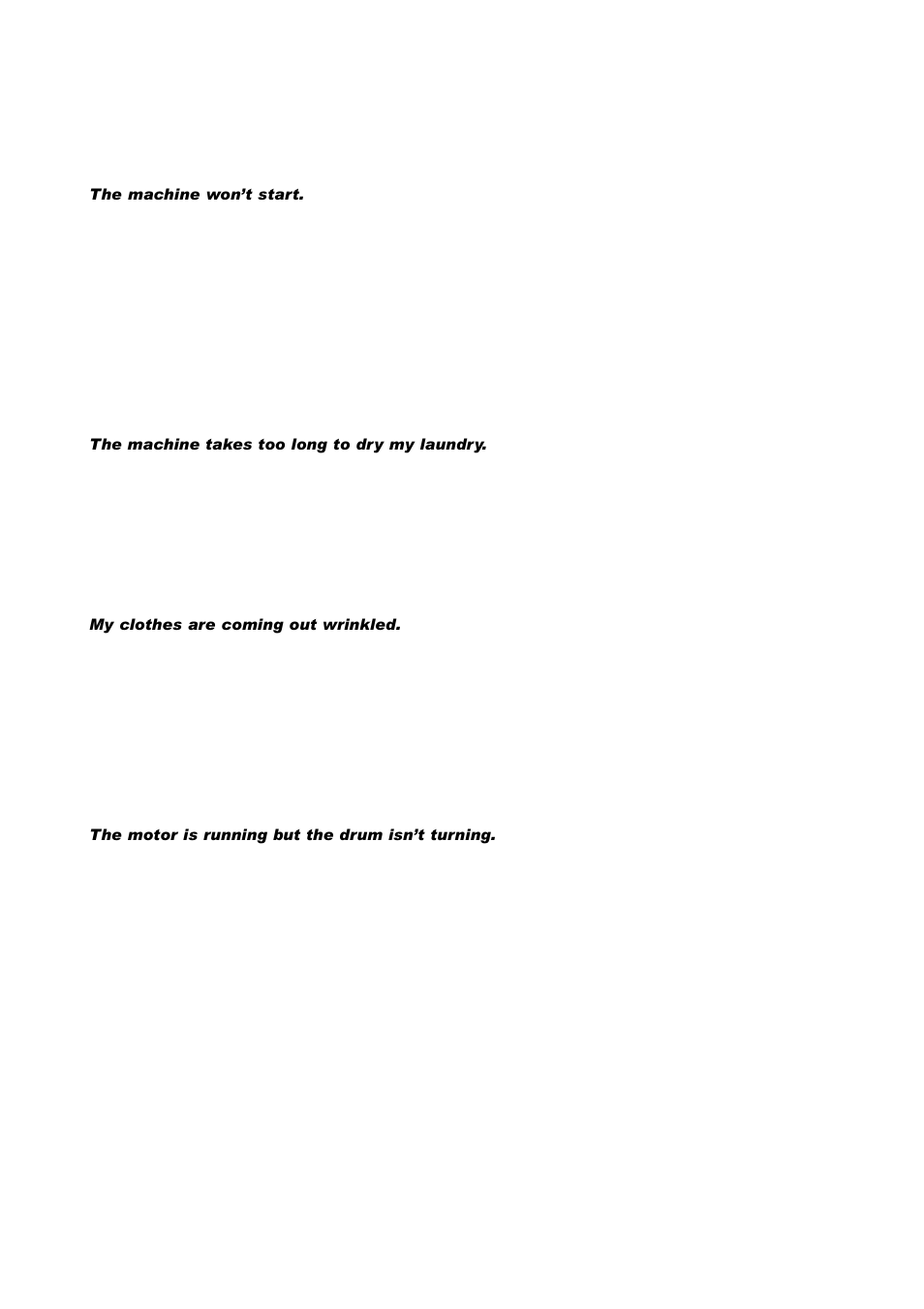 Troubleshooting | Eurotech Appliances EDC158 User Manual | Page 14 / 16