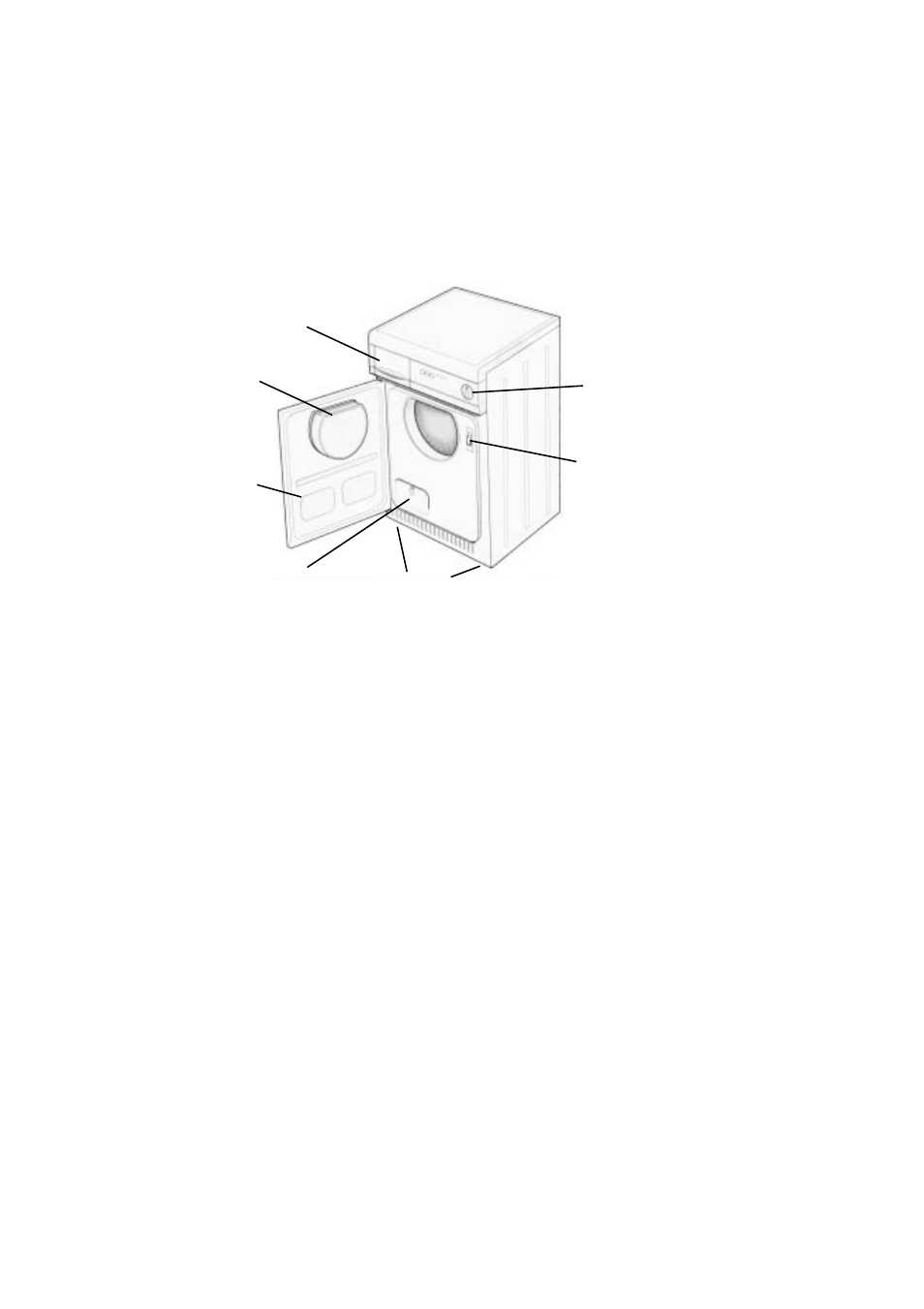 Description of the machine | Eurotech Appliances EDC158 User Manual | Page 4 / 16