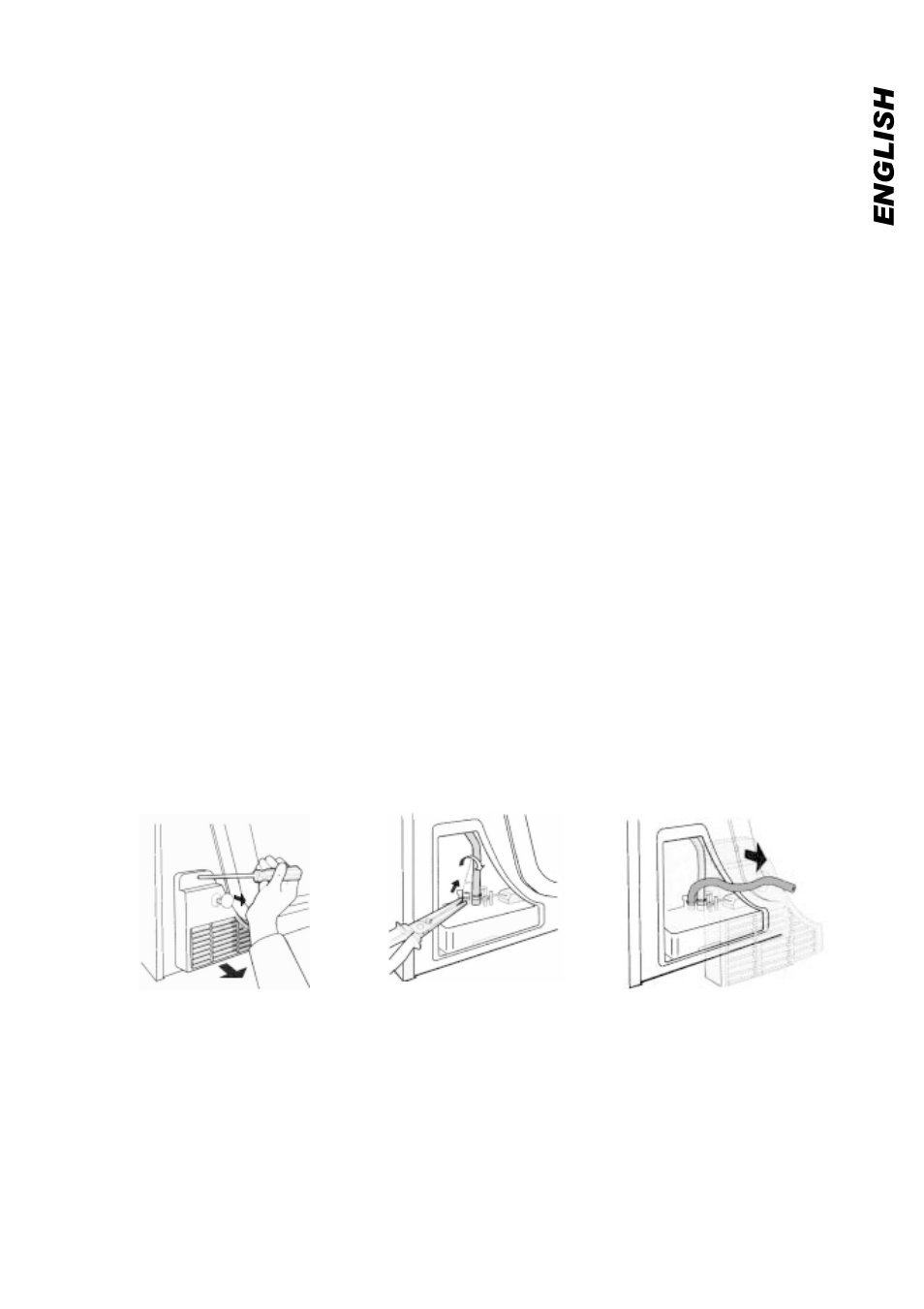 English, Installation instructions | Eurotech Appliances EDC158 User Manual | Page 5 / 16