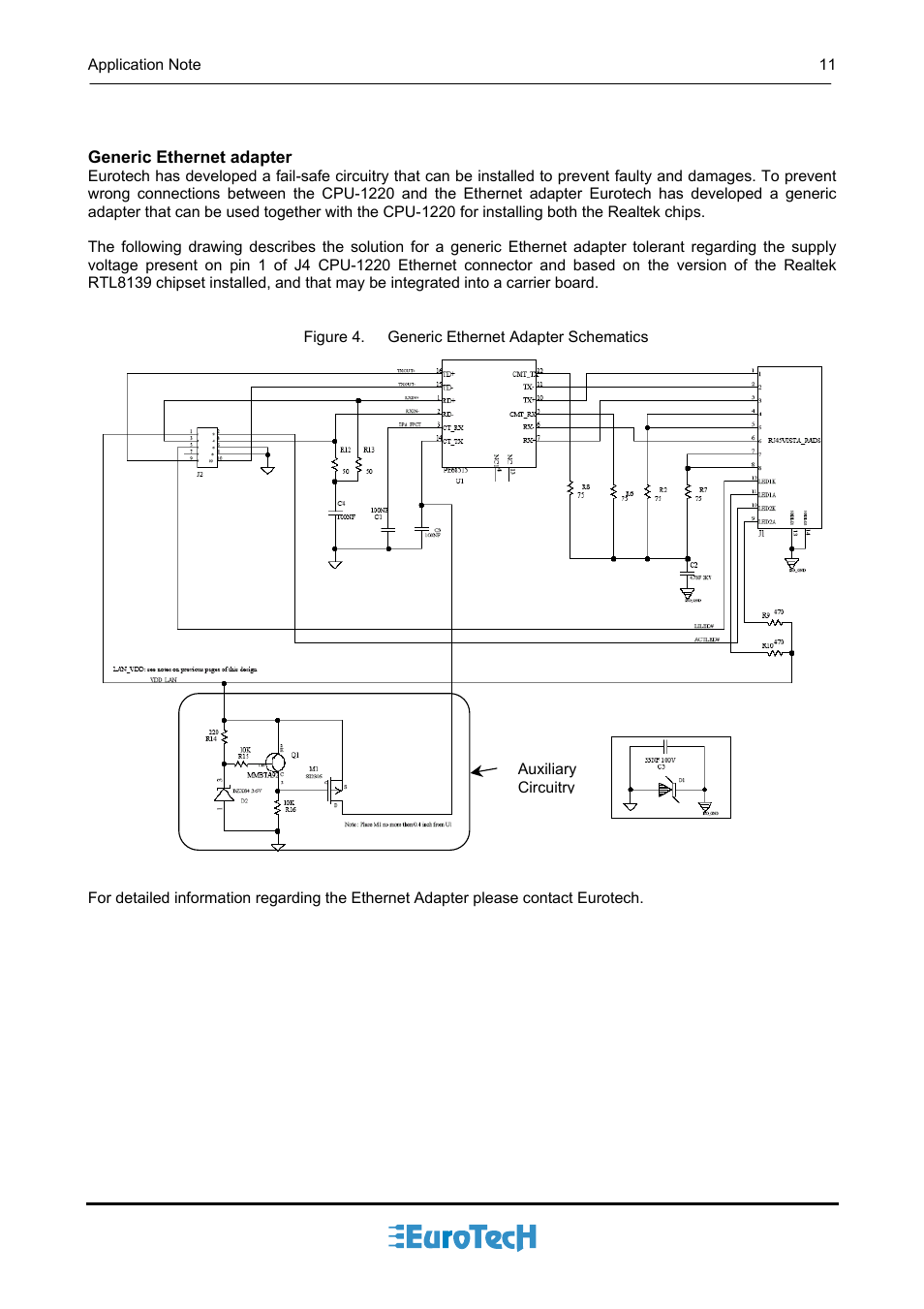 Eurotech Appliances Eurotech Ethernet Adapter An0038 User Manual | Page 11 / 13