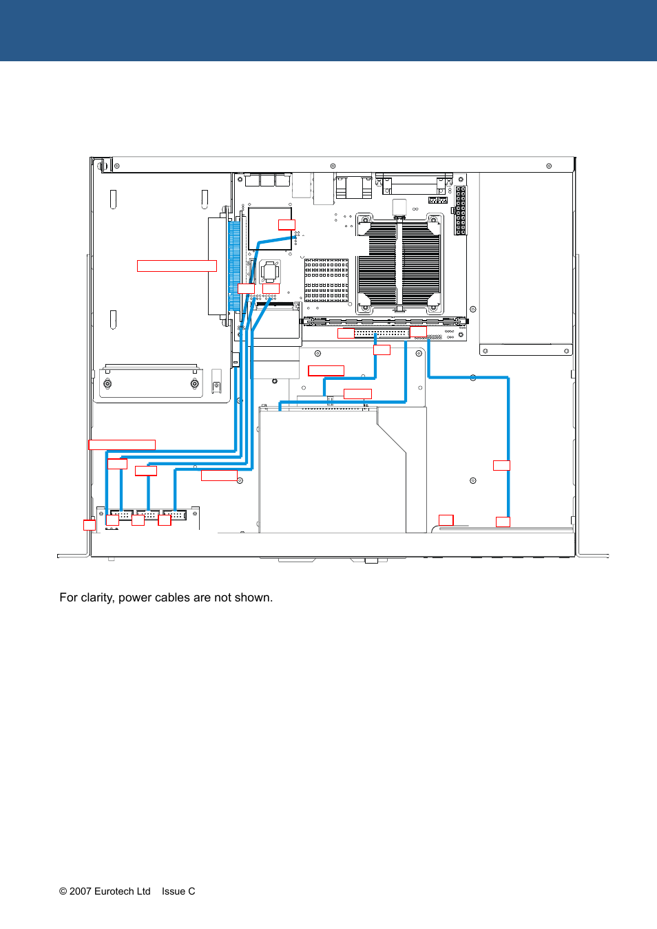 Internal cable plan | Eurotech Appliances APOLLO 1U ICE FM12961 User Manual | Page 21 / 37