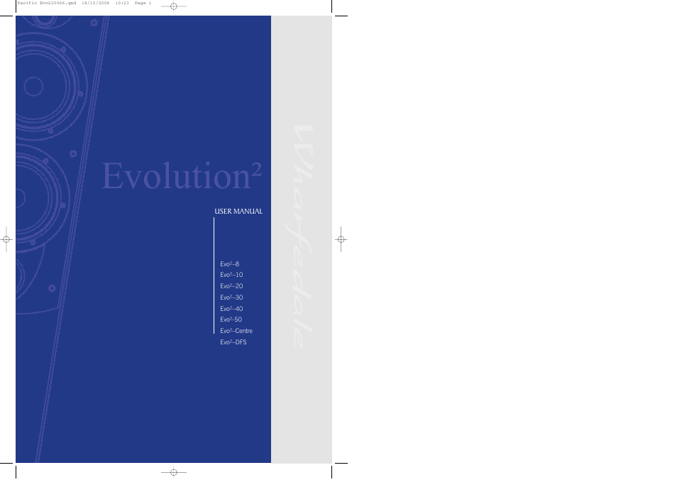 Evolution Technologies EVO8 User Manual | 15 pages