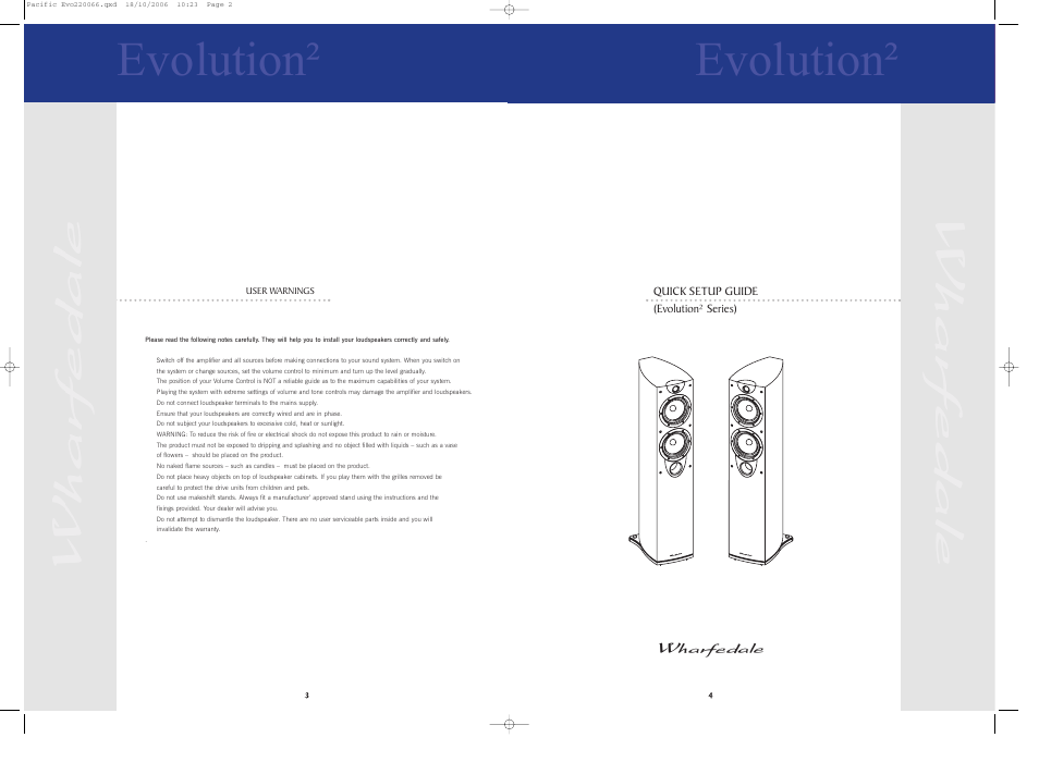 Evolution² evolution | Evolution Technologies EVO8 User Manual | Page 3 / 15