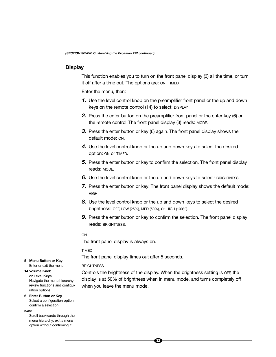 Evolution Technologies 222 User Manual | Page 32 / 48