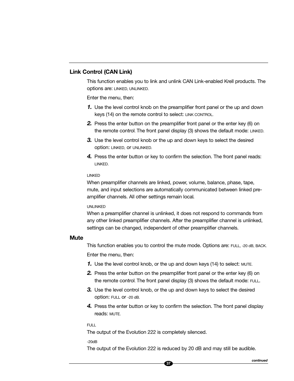 Evolution Technologies 222 User Manual | Page 37 / 48