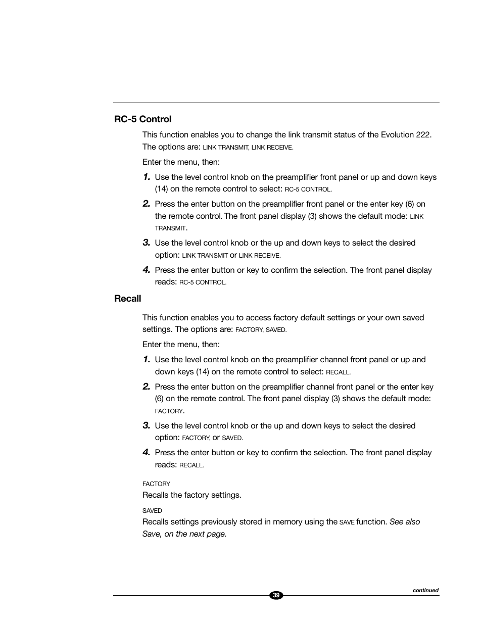 Evolution Technologies 222 User Manual | Page 39 / 48