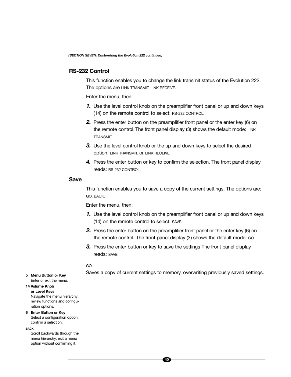 Evolution Technologies 222 User Manual | Page 40 / 48