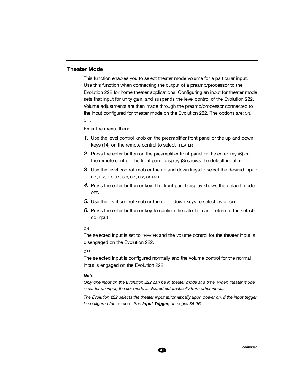 Evolution Technologies 222 User Manual | Page 41 / 48