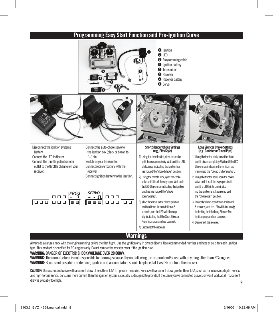 Evolution Technologies 45GX2 User Manual | Page 9 / 12