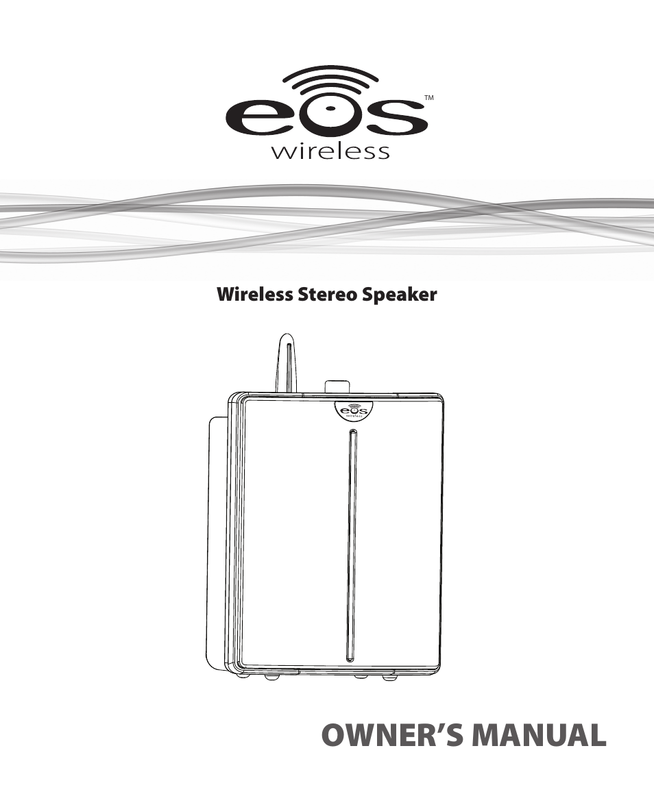 Eos Wireless Wireless Stereo Speaker User Manual | 20 pages