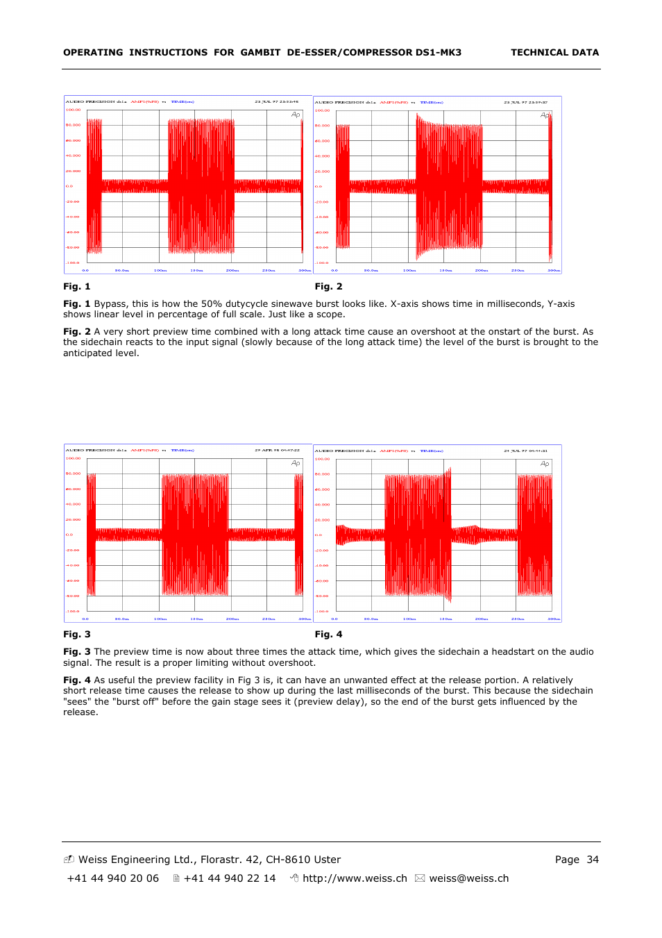 Edelweiss GAMBIT DS1-MK3 User Manual | Page 34 / 36