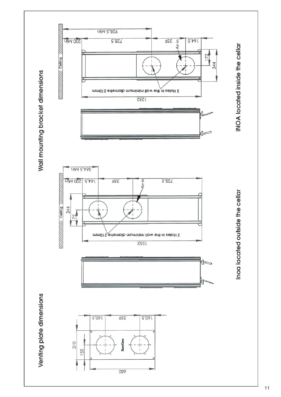 Eurocave INOA 50 User Manual | Page 11 / 25