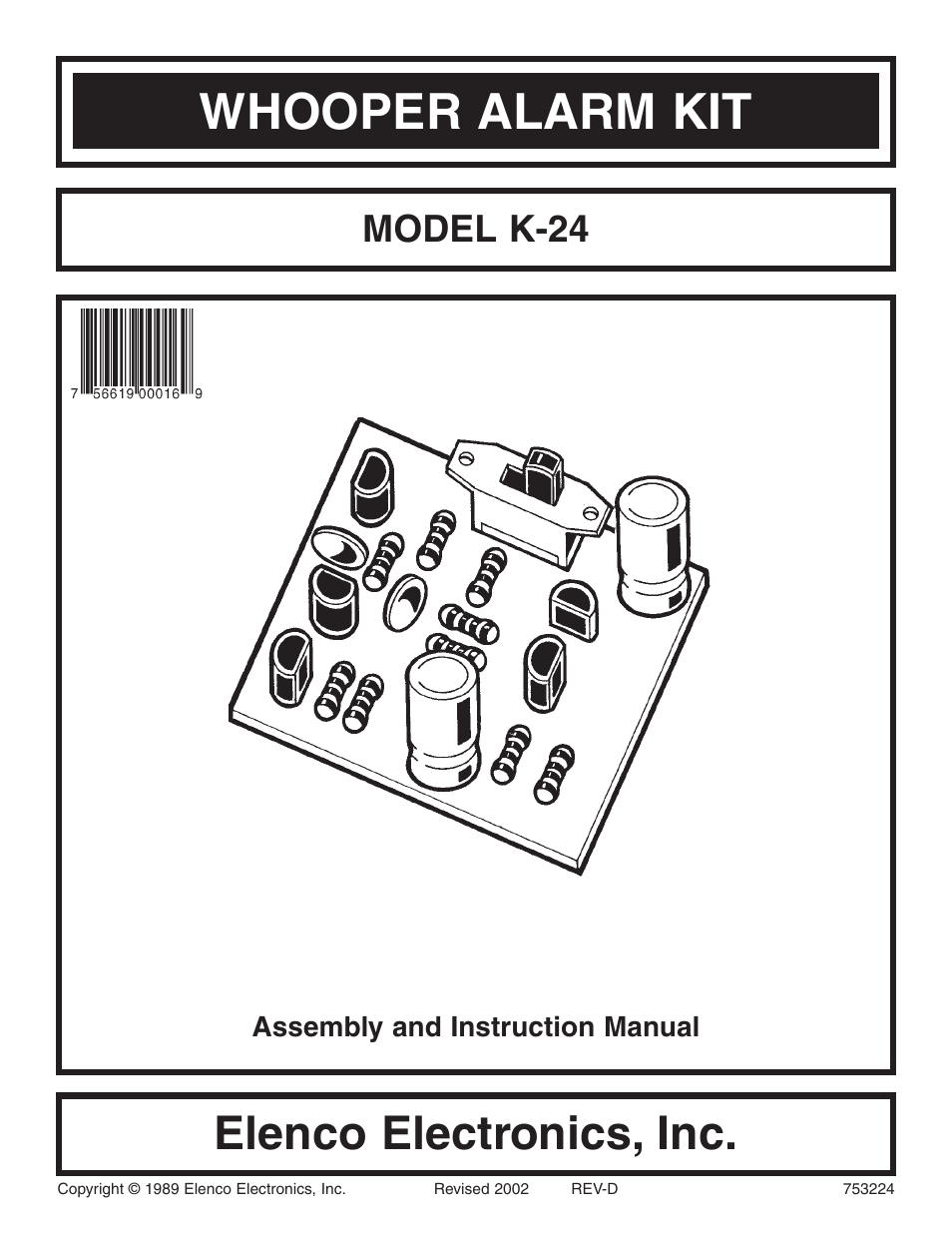 Snap Circuits K-24 User Manual | 8 pages