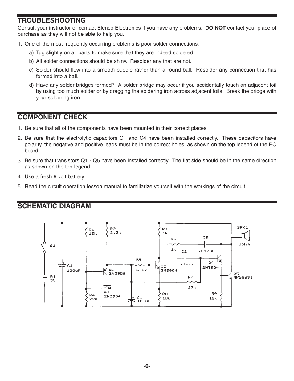 Snap Circuits K-24 User Manual | Page 7 / 8