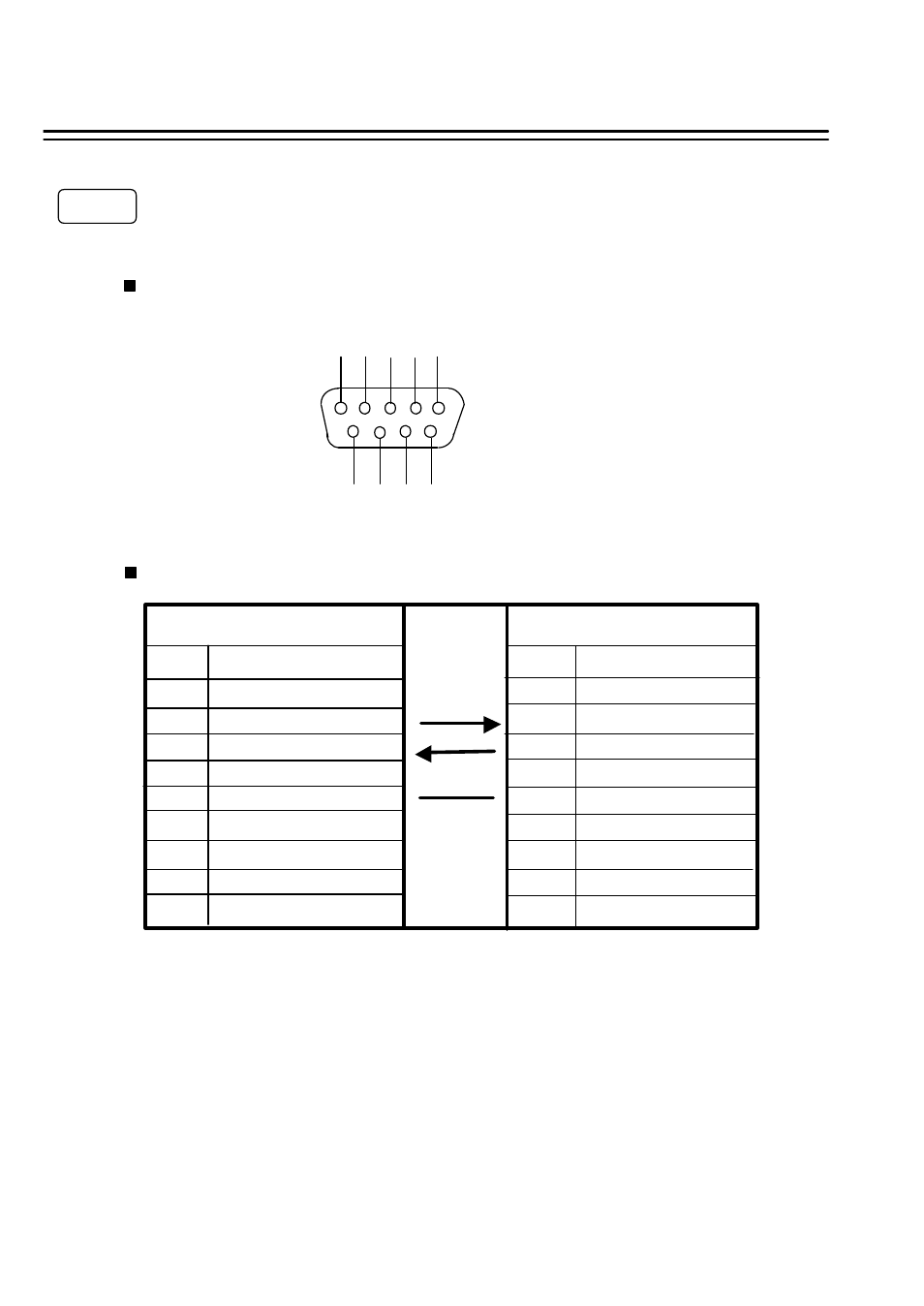 Interface specifications, Host | EverFocus EDSR100M User Manual | Page 54 / 62