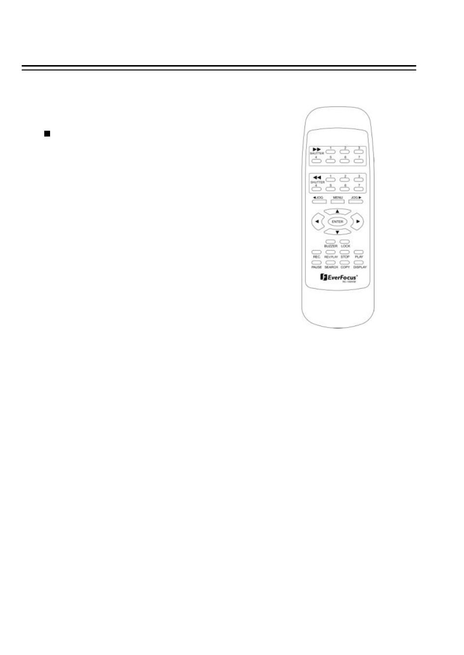 Remote controller figure 1 | EverFocus EDSR100M User Manual | Page 58 / 62