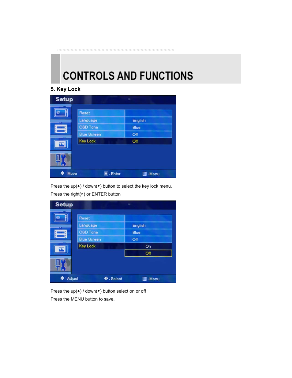EverFocus TFT EN-7519E User Manual | Page 21 / 27