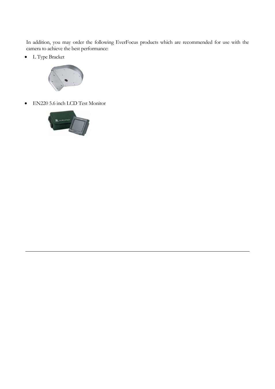 7 related products | EverFocus ED560 User Manual | Page 15 / 47
